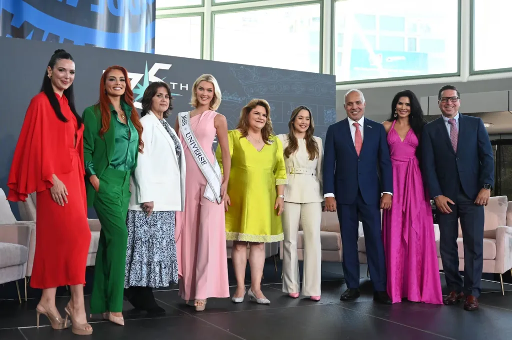 Anuncio de la celebración de Miss Universe 2026 en Puerto Rico. (Dennis A. Jones)