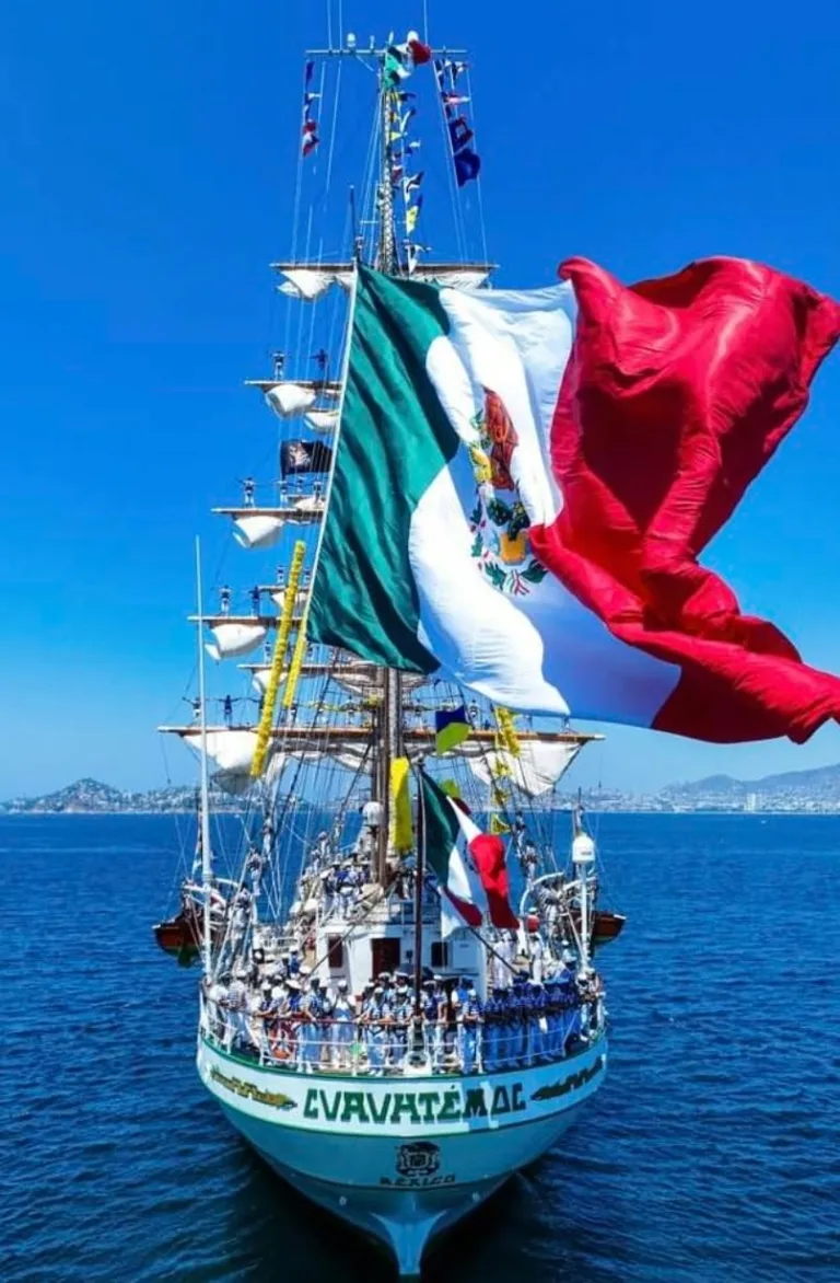 Buque Mexicano Colisiona con el Puente de Brooklyn