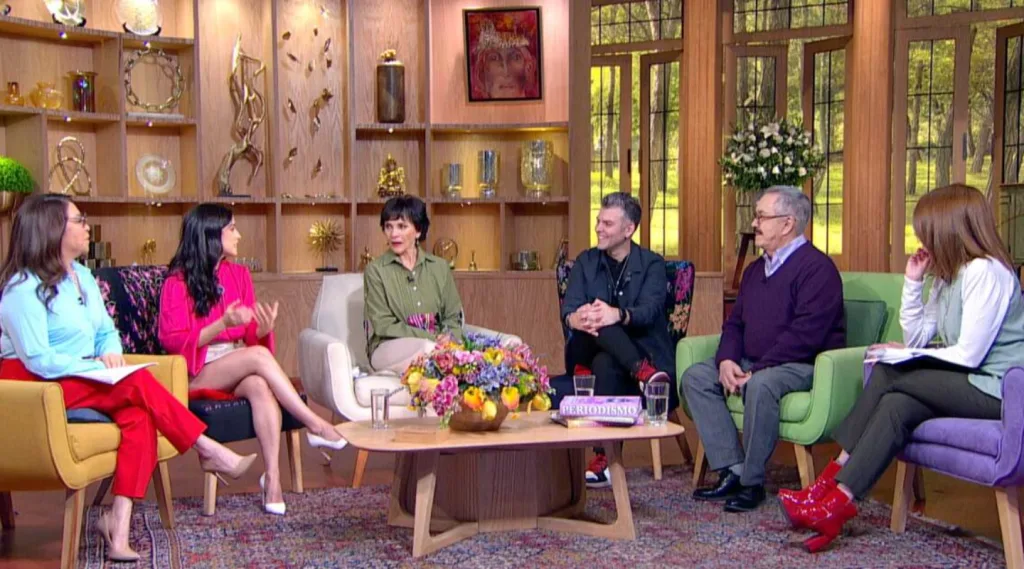 Ventaneando, programa mexicano sobre farándula. Foto: TvAzteca