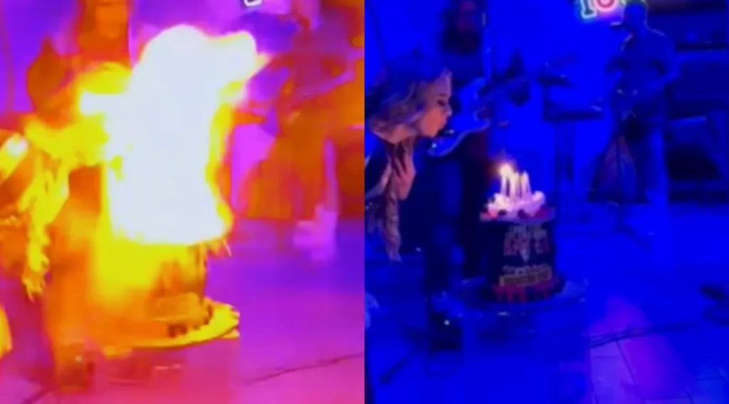 Video. Trend de TikTok termina en tragedia para influencer mexicana Video. Peligroso reto de TikTok deja a influencer mexicana con severas quemaduras. Foto: Instagram