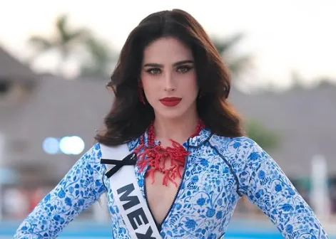 Miss Universo Fátima Bosch abandona entrevista en vivo